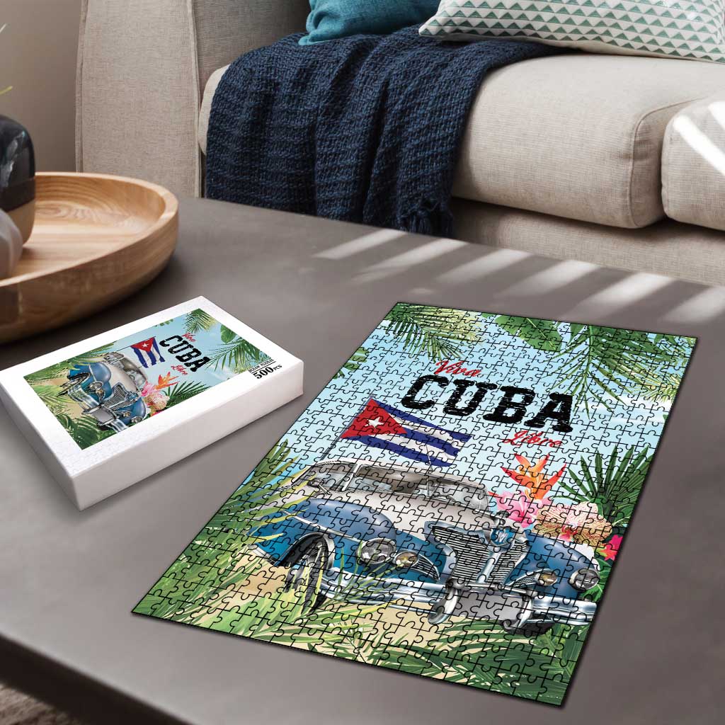 Viva Cuba Libre Puzzle Libre Car Tropical Style - Wonder Print Shop