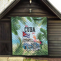 Viva Cuba Libre Quilt Libre Car Tropical Style - Wonder Print Shop