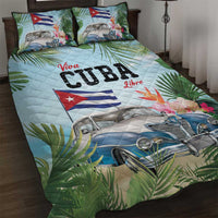 Viva Cuba Libre Quilt Bed Set Libre Car Tropical Style - Wonder Print Shop