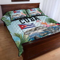 Viva Cuba Libre Quilt Bed Set Libre Car Tropical Style - Wonder Print Shop