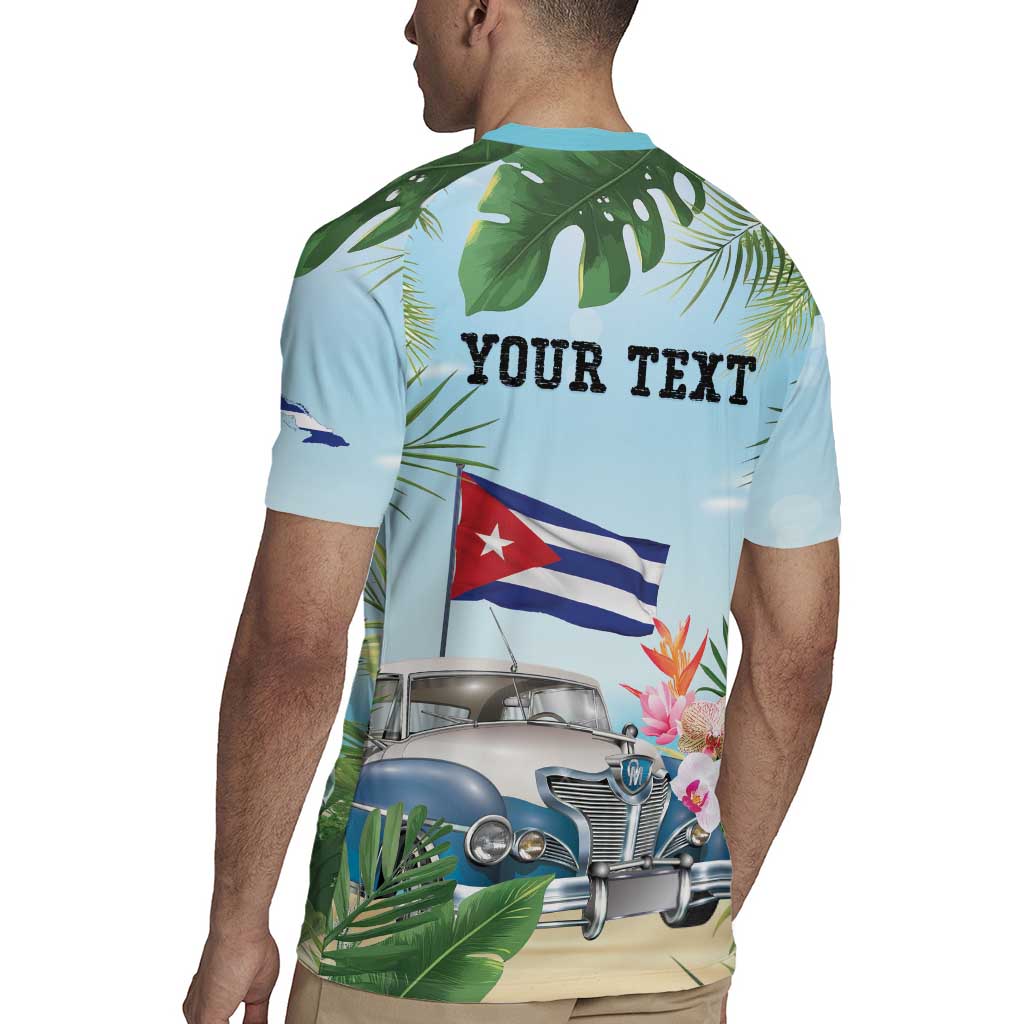 Personalized Viva Cuba Libre Rugby Jersey Libre Car Tropical Style - Wonder Print Shop