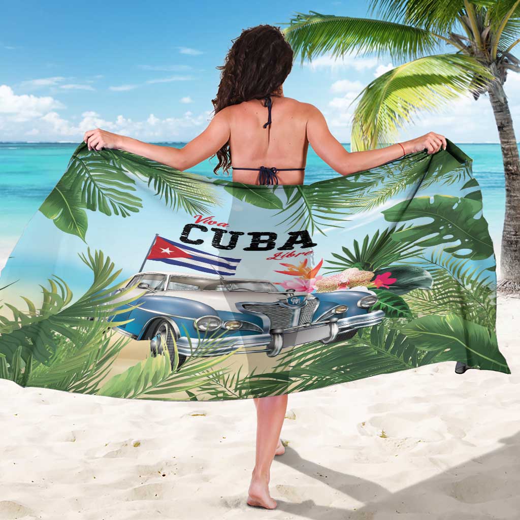 Viva Cuba Libre Sarong Libre Car Tropical Style - Wonder Print Shop