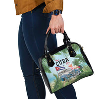 Viva Cuba Libre Shoulder Handbag Libre Car Tropical Style - Wonder Print Shop