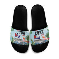Viva Cuba Libre Slide Sandals Libre Car Tropical Style - Wonder Print Shop