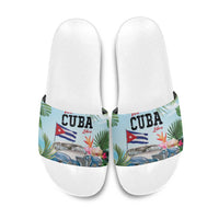 Viva Cuba Libre Slide Sandals Libre Car Tropical Style - Wonder Print Shop