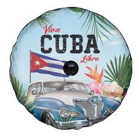 Viva Cuba Libre Spare Tire Cover Libre Car Tropical Style - Wonder Print Shop