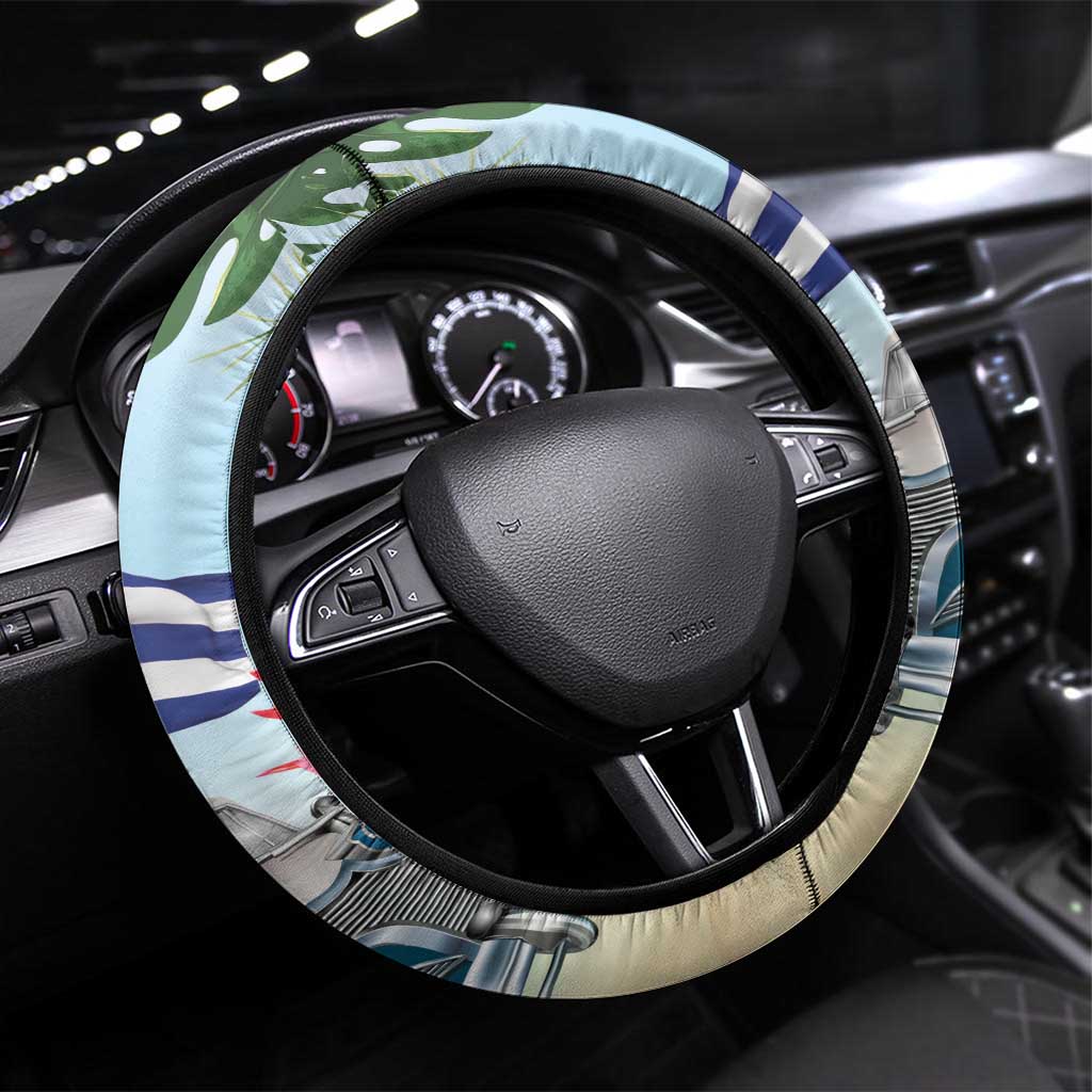 Viva Cuba Libre Steering Wheel Cover Libre Car Tropical Style - Wonder Print Shop