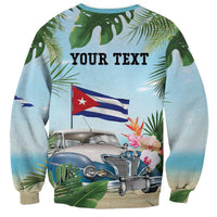 Personalized Viva Cuba Libre Sweatshirt Libre Car Tropical Style - Wonder Print Shop
