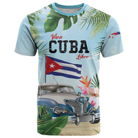 Personalized Viva Cuba Libre T Shirt Libre Car Tropical Style - Wonder Print Shop