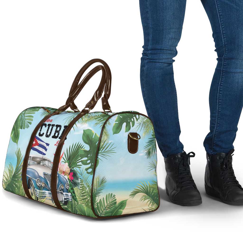 Viva Cuba Libre Travel Bag Libre Car Tropical Style - Wonder Print Shop