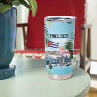 Personalized Viva Cuba Libre Tumbler Cup Libre Car Tropical Style - Wonder Print Shop