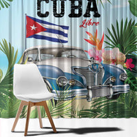 Viva Cuba Libre Window Curtain Libre Car Tropical Style - Wonder Print Shop