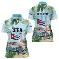 Personalized Viva Cuba Libre Women Polo Shirt Libre Car Tropical Style - Wonder Print Shop