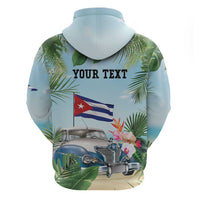 Personalized Viva Cuba Libre Zip Hoodie Libre Car Tropical Style - Wonder Print Shop