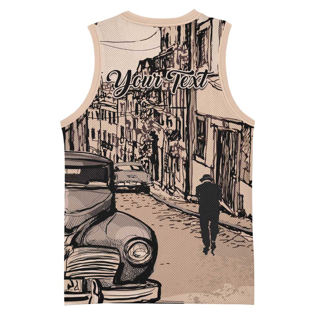 Personalized Cuba Havana Basketball Jersey Libre Car Retro Style - Wonder Print Shop