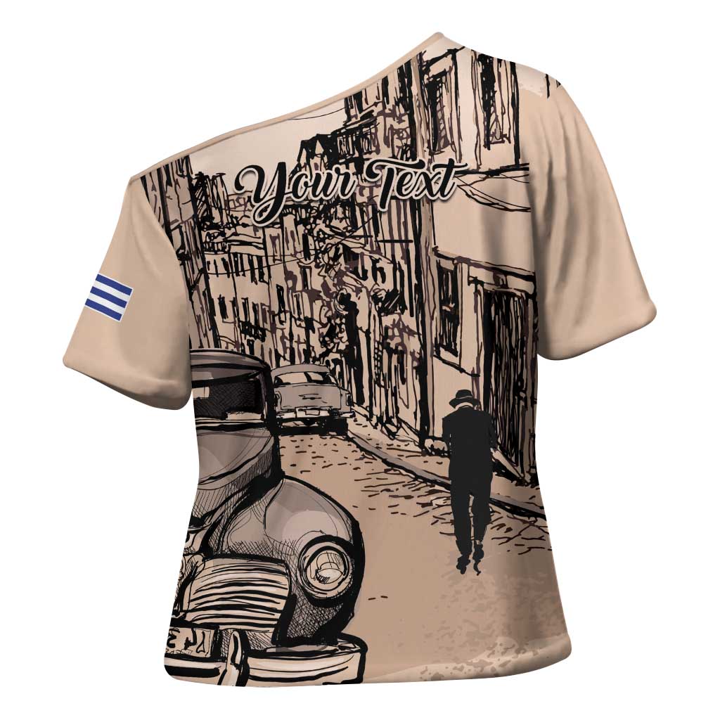 Personalized Cuba Havana Cross Shoulder Shirt Libre Car Retro Style - Wonder Print Shop