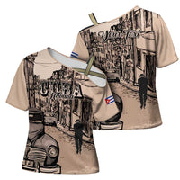 Personalized Cuba Havana Cross Shoulder Shirt Libre Car Retro Style - Wonder Print Shop