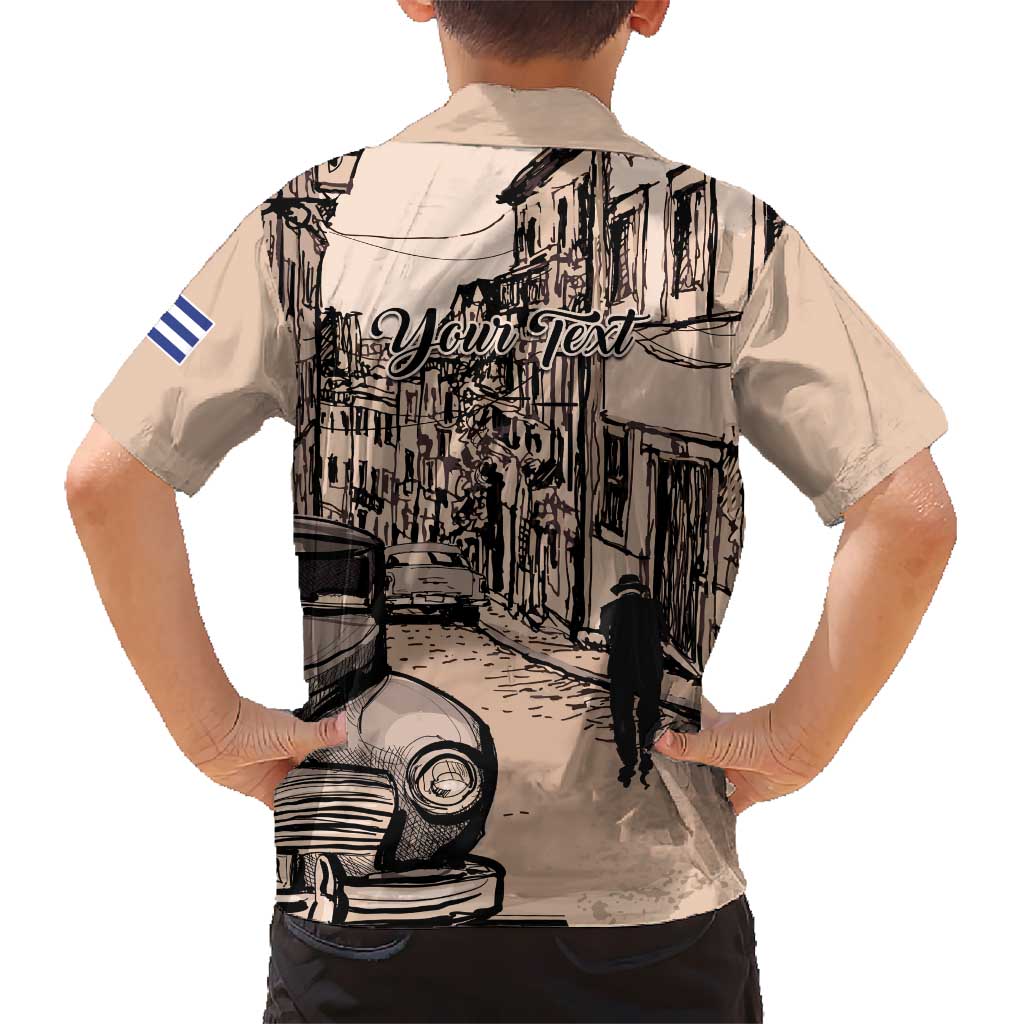 Personalized Cuba Havana Kid Hawaiian Shirt Libre Car Retro Style - Wonder Print Shop