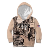 Personalized Cuba Havana Kid Hoodie Libre Car Retro Style - Wonder Print Shop