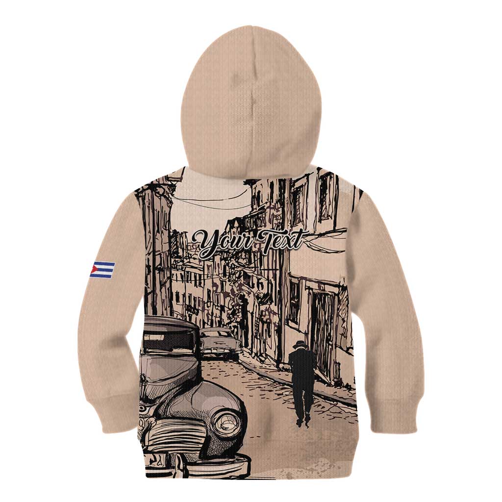 Personalized Cuba Havana Kid Hoodie Libre Car Retro Style - Wonder Print Shop