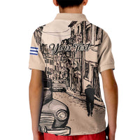 Personalized Cuba Havana Kid Polo Shirt Libre Car Retro Style - Wonder Print Shop