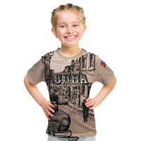 Personalized Cuba Havana Kid T Shirt Libre Car Retro Style - Wonder Print Shop