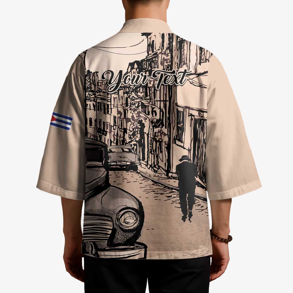 Personalized Cuba Havana Kimono Libre Car Retro Style - Wonder Print Shop