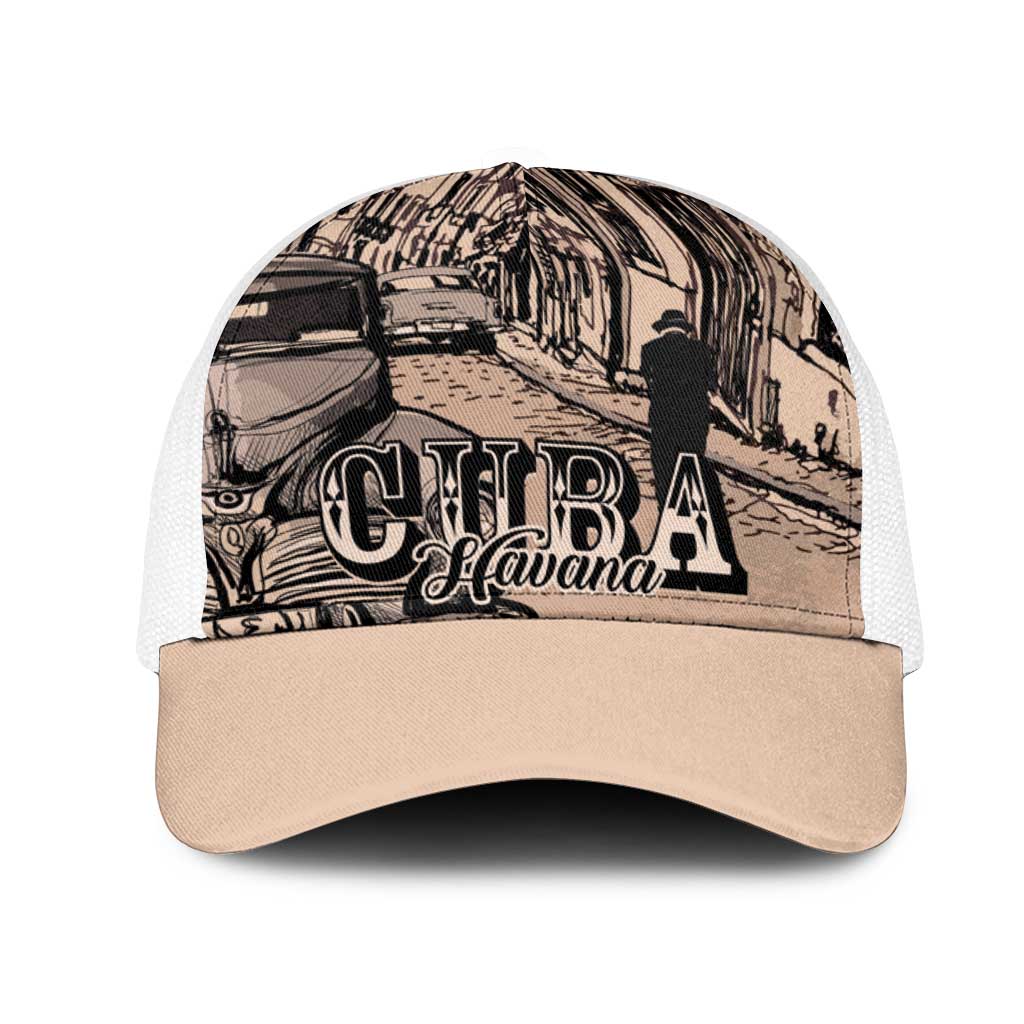 Cuba Havana Mesh Trucker Cap Libre Car Retro Style - Wonder Print Shop