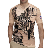 Personalized Cuba Havana Rugby Jersey Libre Car Retro Style - Wonder Print Shop