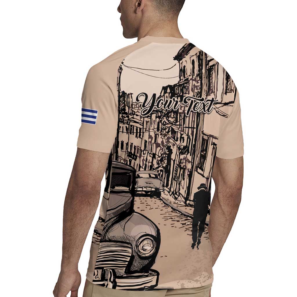 Personalized Cuba Havana Rugby Jersey Libre Car Retro Style - Wonder Print Shop