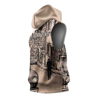Personalized Cuba Havana Sleeveless Hoodie Libre Car Retro Style - Wonder Print Shop