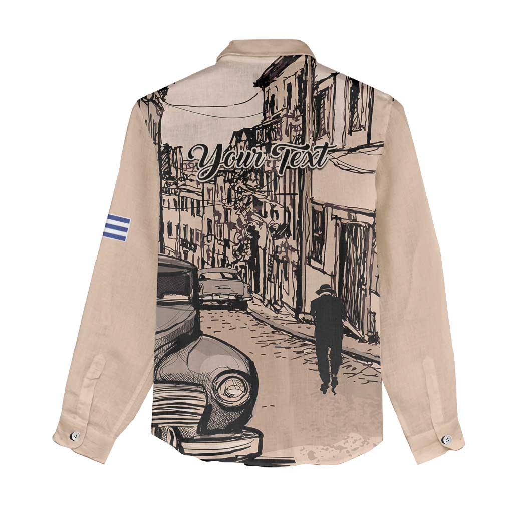 Personalized Cuba Havana Women Casual Shirt Libre Car Retro Style - Wonder Print Shop