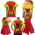 Ghana Football Family Matching Mermaid Dress and Hawaiian Shirt I Love Black Stars