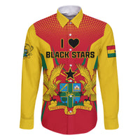 Ghana Football Family Matching Puletasi and Hawaiian Shirt I Love Black Stars - Wonder Print Shop