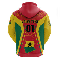 Ghana Football Hoodie I Love Black Stars - Wonder Print Shop