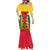 Ghana Football Mermaid Dress I Love Black Stars