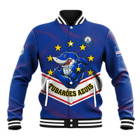 Cape Verde Football Baseball Jacket Come On Tubaroes Azuis - Wonder Print Shop