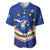 Cape Verde Football Baseball Jersey Come On Tubaroes Azuis - Wonder Print Shop