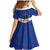 Cape Verde Football Family Matching Mermaid Dress and Hawaiian Shirt Come On Tubaroes Azuis - Wonder Print Shop