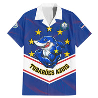 Cape Verde Football Family Matching Mermaid Dress and Hawaiian Shirt Come On Tubaroes Azuis - Wonder Print Shop