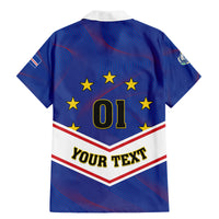 Cape Verde Football Family Matching Mermaid Dress and Hawaiian Shirt Come On Tubaroes Azuis - Wonder Print Shop