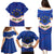 Cape Verde Football Family Matching Puletasi and Hawaiian Shirt Come On Tubaroes Azuis - Wonder Print Shop