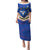 Cape Verde Football Family Matching Puletasi and Hawaiian Shirt Come On Tubaroes Azuis - Wonder Print Shop