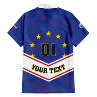 Cape Verde Football Hawaiian Shirt Come On Tubaroes Azuis - Wonder Print Shop