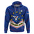 Cape Verde Football Zip Hoodie Come On Tubaroes Azuis - Wonder Print Shop