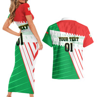 Burkina Faso Football Couples Matching Short Sleeve Bodycon Dress and Hawaiian Shirt Go Les Etalons - Wonder Print Shop