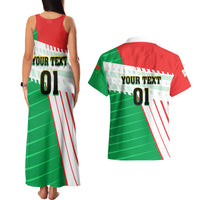 Burkina Faso Football Couples Matching Tank Maxi Dress and Hawaiian Shirt Go Les Etalons - Wonder Print Shop