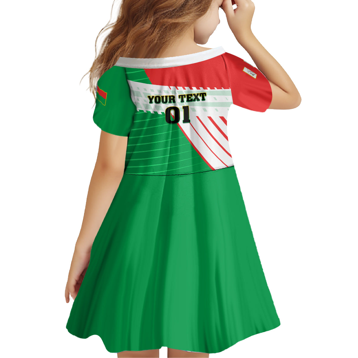 Burkina Faso Football Family Matching Off Shoulder Long Sleeve Dress and Hawaiian Shirt Go Les Etalons - Wonder Print Shop