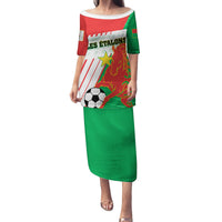 Burkina Faso Football Family Matching Puletasi and Hawaiian Shirt Go Les Etalons - Wonder Print Shop