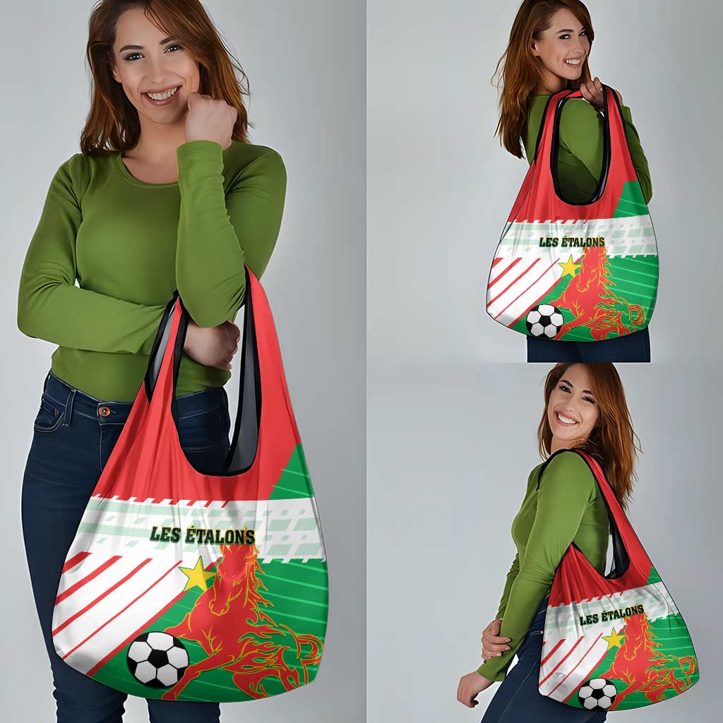 Burkina Faso Football Grocery Bag Go Les Etalons